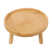 Dwellnix Wooden Flower Pot Stand – Durable and Stylish Plant Holder for Indoor and Outdoor Use