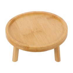 Dwellnix Wooden Flower Pot Stand – Durable and Stylish Plant Holder for Indoor and Outdoor Use